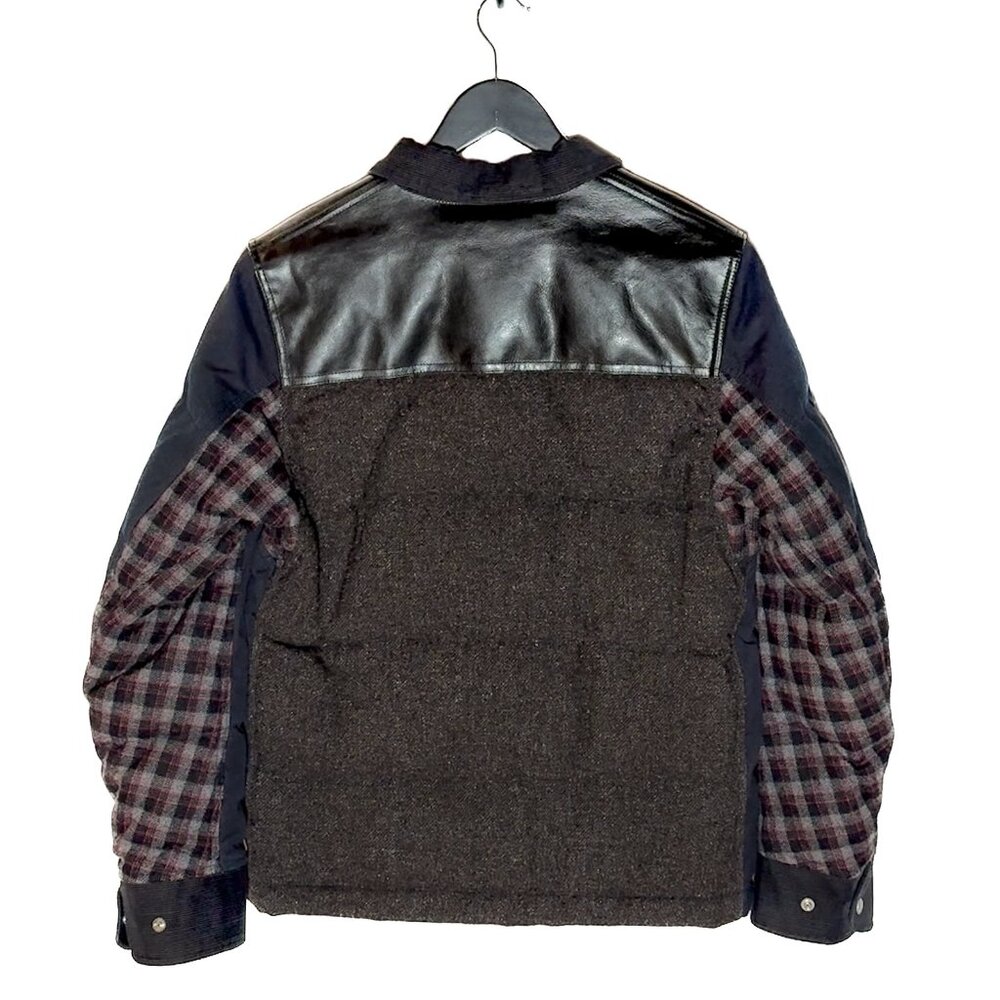 Junya Watanabe Comme Des Garçons Navy Blue Down Blazer Jacket - Picture 3 of 9